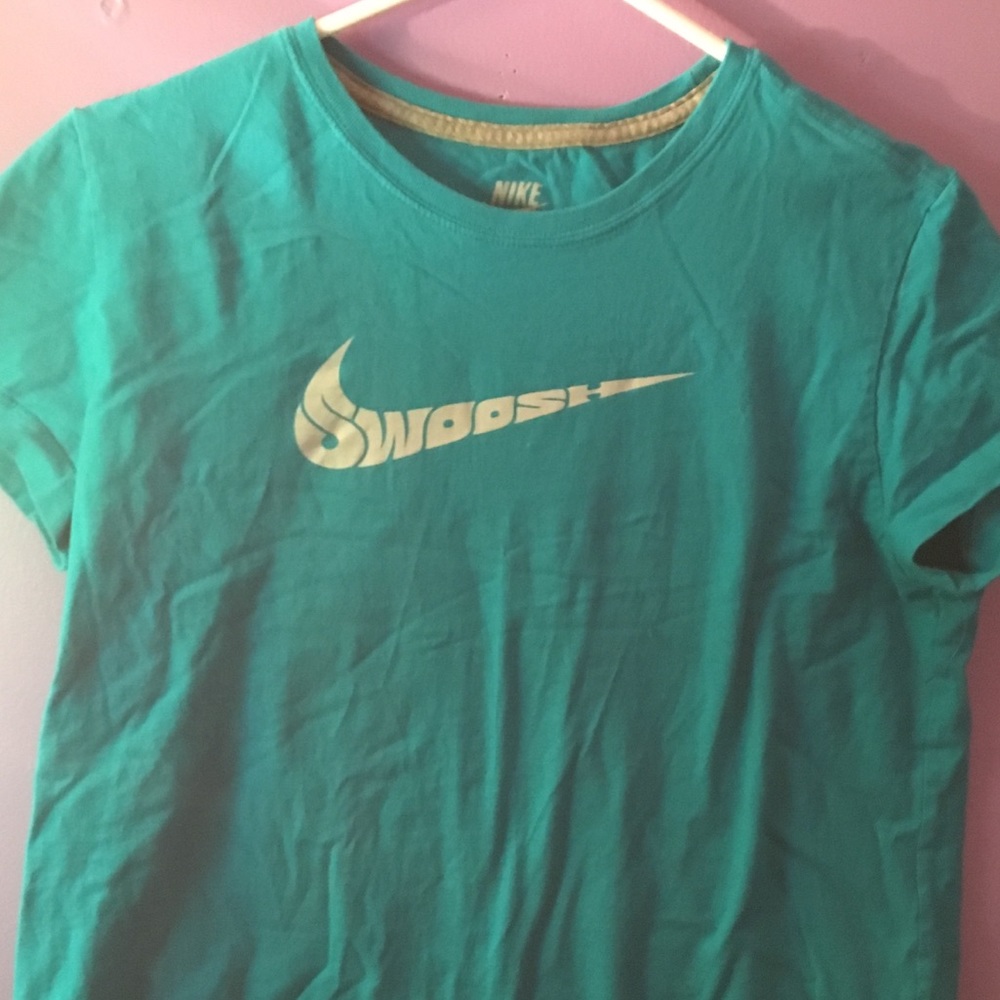 Blue athletic Nike Tee